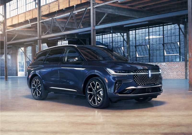 A 2024 Lincoln Nautilus® SUV is parked in an industrial space. | Pugmire Lincoln of Marietta in Marietta GA