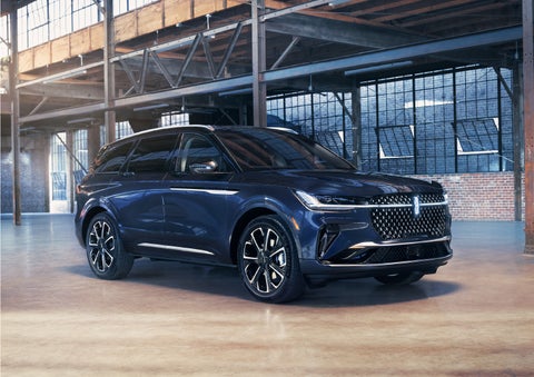 A 2024 Lincoln Nautilus® SUV is parked in an industrial space. | Pugmire Lincoln of Marietta in Marietta GA